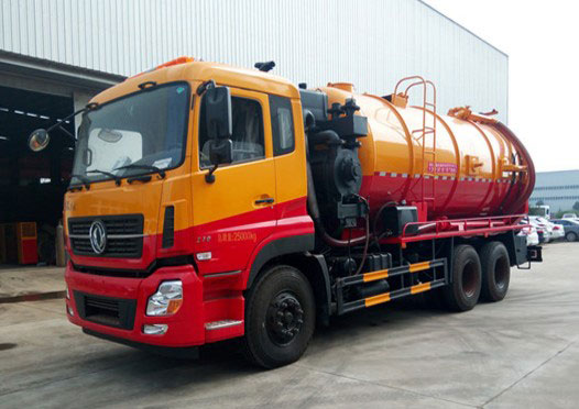 東風(fēng)天龍后雙橋高壓清洗吸污車