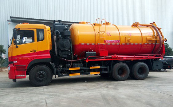 東風(fēng)天龍后雙橋高壓清洗吸污車