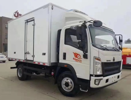 重汽豪沃藍牌冷藏車