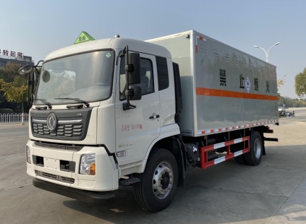國六東風天錦二類毒性氣體廂式運輸車