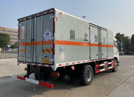 國六東風天錦二類毒性氣體廂式運輸車