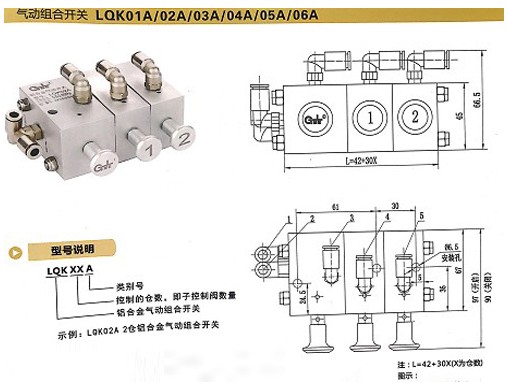 浙江嘉隆氣動(dòng)組合開(kāi)關(guān) 浙江嘉隆氣動(dòng)組合開(kāi)關(guān)