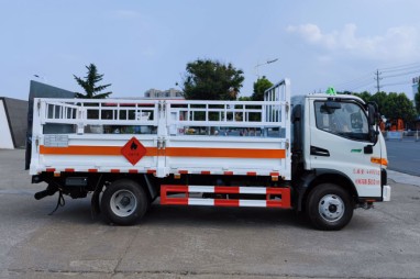國六江淮駿鈴V5危險品廂式車