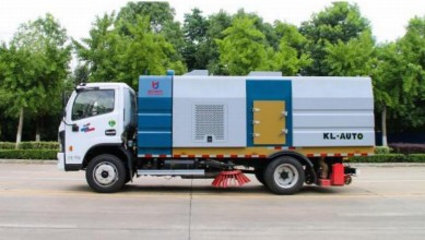 國六東風(fēng)大多利卡后置吸塵車_凱力風(fēng)牌KLF5121TXCE6型吸塵車