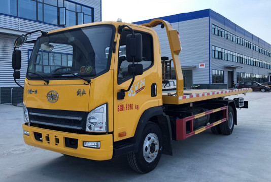 國(guó)六解放虎VH黃牌清障車